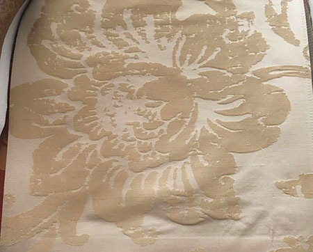 Pattern Large-Jacquard Silk Taffeta Drapes and Curtains